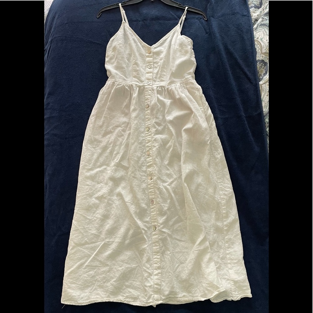 Ivory midi dress